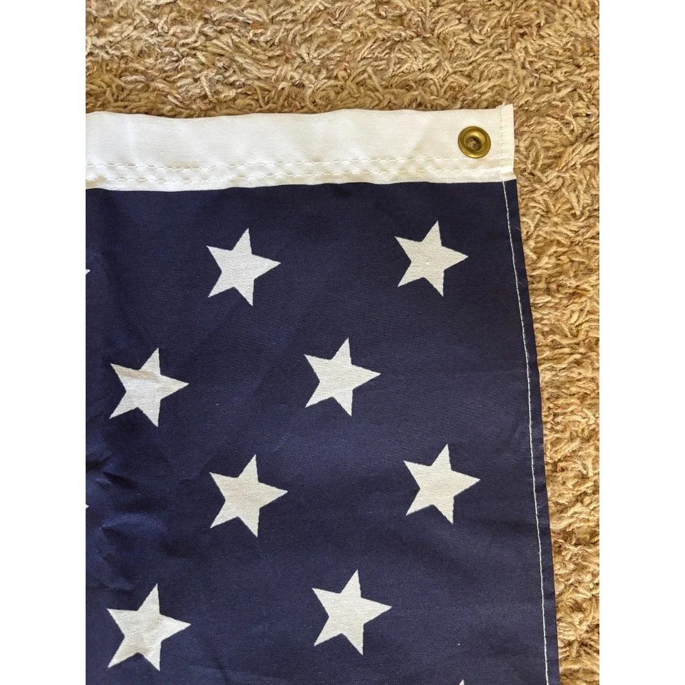 American Flag With Grommets 5' X 3'